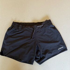 Patagonia Jet Black Performance Shorts